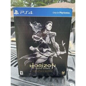 Horizon Zero Dawn Collector's Edition PlayStation 4, PS4 New Missing Steelebook